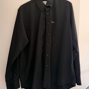 DIXXON Black Casual Button Down Shirt “Signature Series”